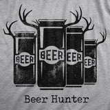 Mens Beer Hunter T Shirt Funny Sarcastic Drinking Deer Hunting Joke Novelty Tee For Guys