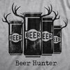 Mens Beer Hunter T Shirt Funny Sarcastic Drinking Deer Hunting Joke Novelty Tee For Guys