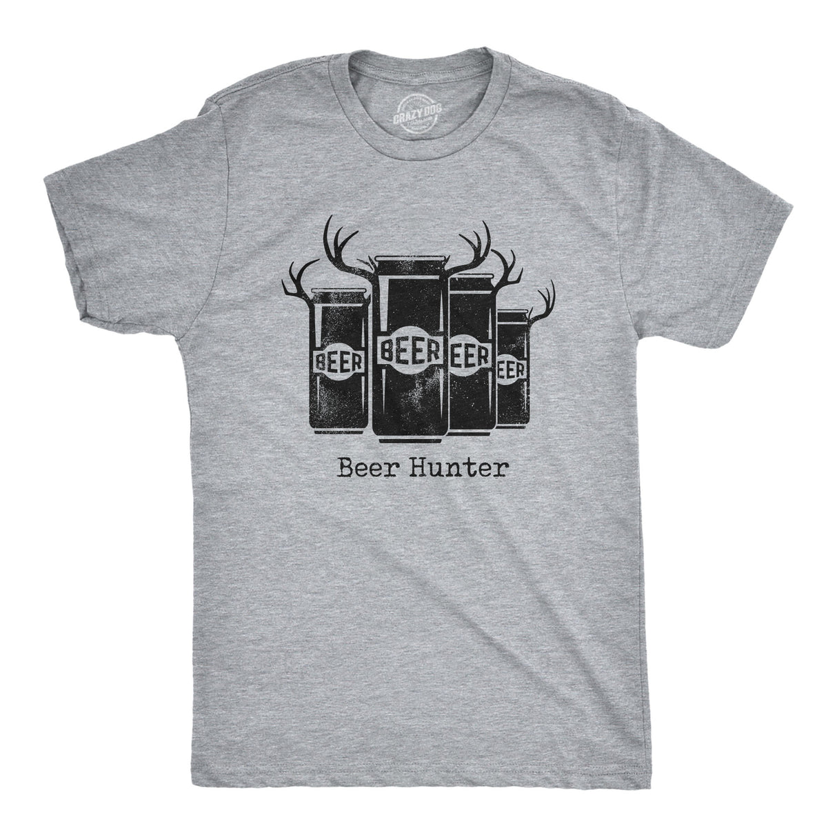 Mens Beer Hunter T Shirt Funny Sarcastic Drinking Deer Hunting Joke Novelty Tee For Guys