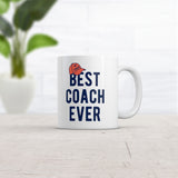 Best Coach Ever Mug Cool Athlete Coaching Gift Graphic Novelty Coffee Cup-11oz