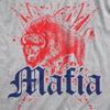 Mens Buffalo Mafia T Shirt Funny Football Graphic Novelty Tee For Guys