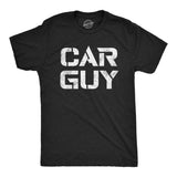 Mens Car Guy T Shirt Funny Mechanic Engine Gift for Dad Cool Graphic Tee For Guys