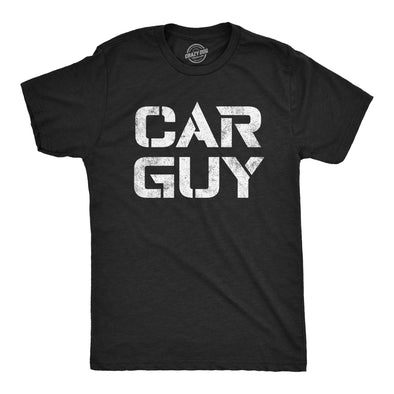 Mens Car Guy T Shirt Funny Mechanic Engine Gift for Dad Cool Graphic Tee For Guys