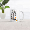 Cat Middle Finger Mug Funny Sarcastic Kitten Flipping Off Graphic Novelty Coffee Cup-11oz