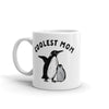 Coolest Mom Penguin Mug Cute Mother's Day Chilly Animal Graphic Novelty Coffee Cup-11oz