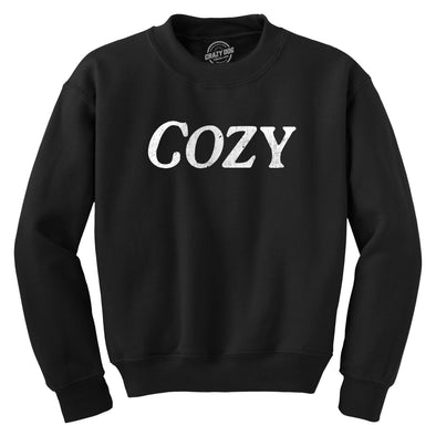 Cozy Crewneck Sweatshirt Funny Cute Comfortable Novelty Longsleeve