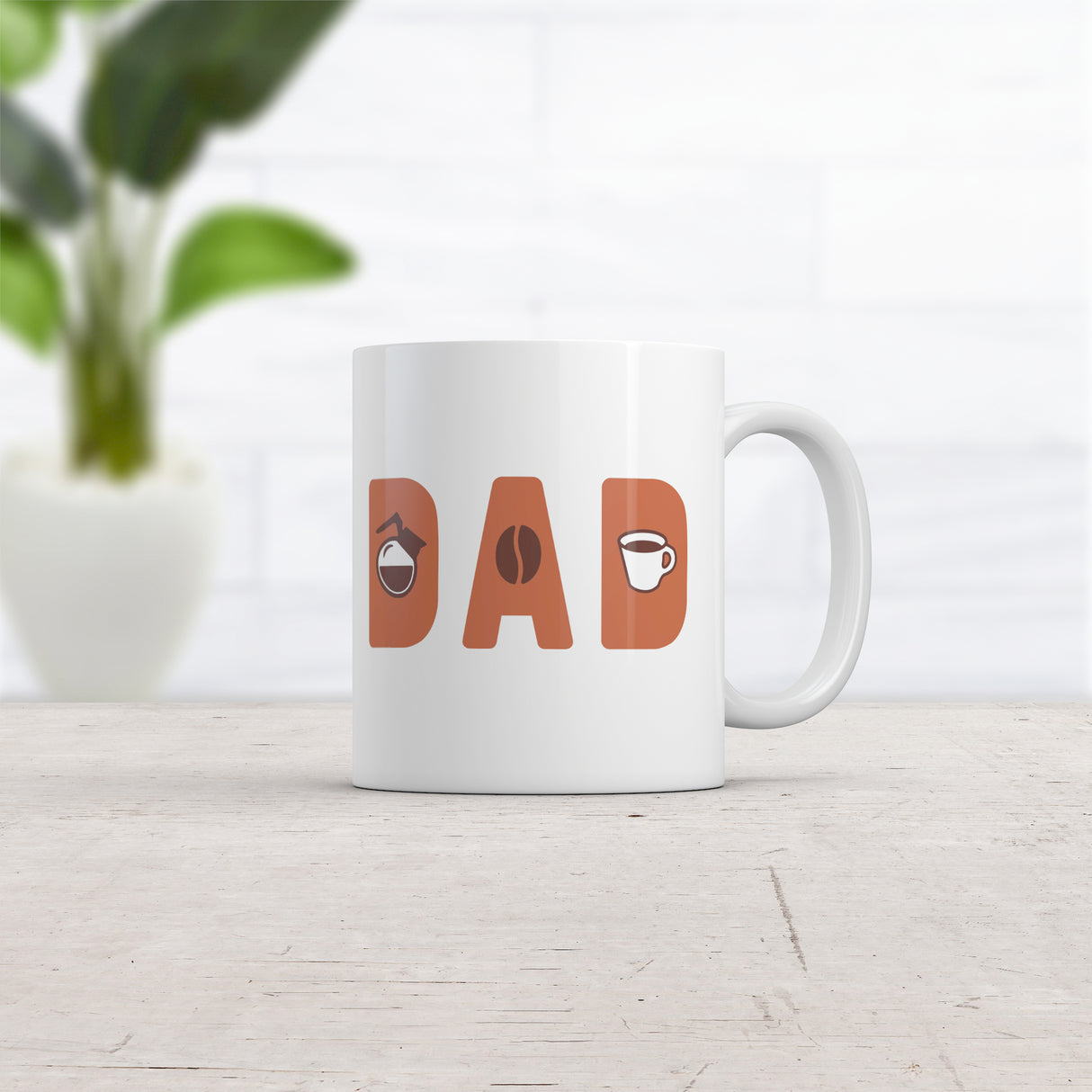 Dad Coffee Mug Funny Cool Father's Day Coffee Bean Roast Novelty Cup-11oz