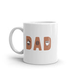 Dad Coffee Mug Funny Cool Father's Day Coffee Bean Roast Novelty Cup-11oz