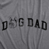 Mens Dog Dad French Bulldog T Shirt Funny Cute Puppy Pet Frenchies Lovers Tee For Guys