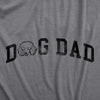 Mens Dog Dad Poodle T Shirt Funny Cute Puppy Pet Poodles Lover Tee For Guys