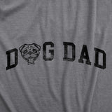 Mens Dog Dad Pug T Shirt Funny Cute Puppy Pet Pugs Lover Tee For Guys