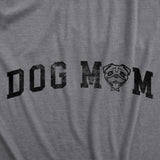 Womens Dog Mom Pug T Shirt Funny Cute Puppy Pet Dutch Bulldog Lovers Tee For Ladies