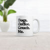 Dogs Coffee Couch Me Mug Funny Puppy Caffeine Lovers Relaxing Novelty Cup-11oz