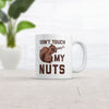 Don't Touch My Nuts Mug Funny Squirrel Defending With Gun Novelty Coffee Cup-11oz