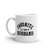 Favorite All Time Husband Mug Funny Sarcastic Married Graphic Novelty Coffee Cup-11oz