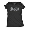 Womens Favorite Daughter T Shirt Funny Best Child Family Graphic Novelty Tee For Ladies