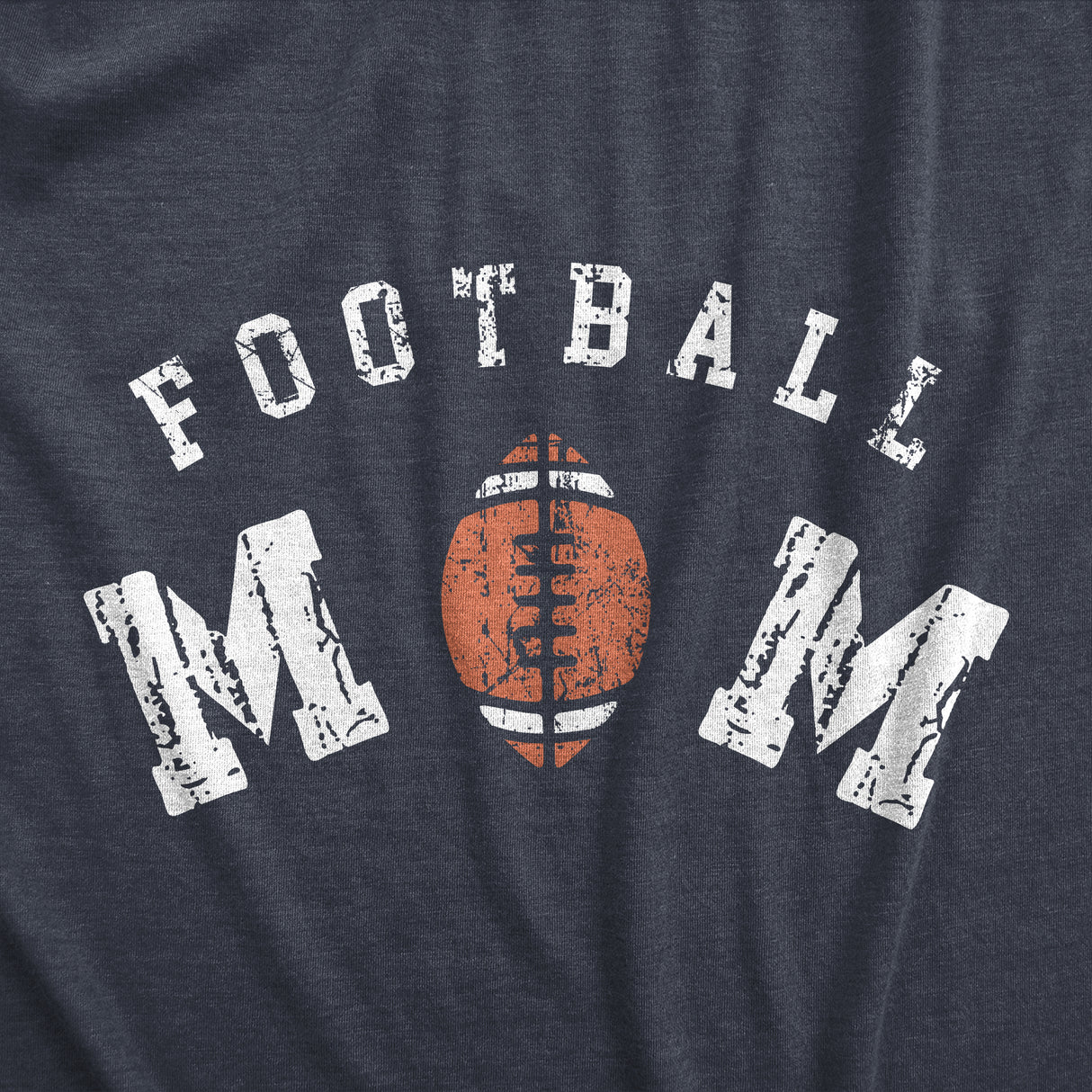 Womens Football Mom T Shirt Funny Cool Mothers Day Gift Foot Ball Lover Novelty Tee For Ladies