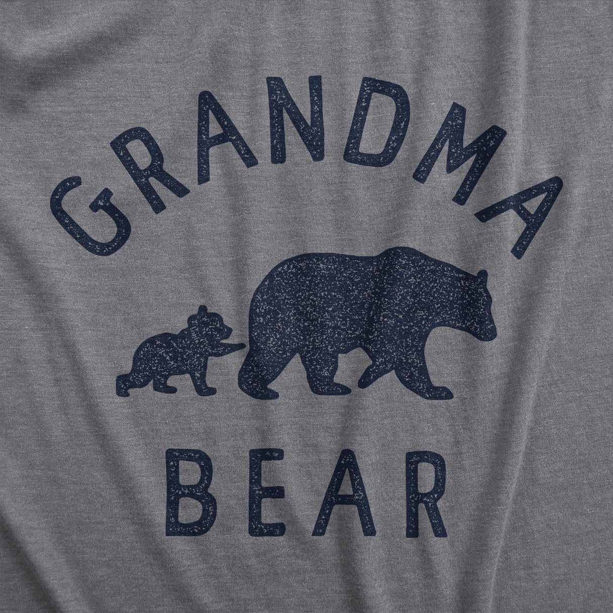 Womens Grandma Bear T Shirt Funny Cute Family Bears Tee For Ladies