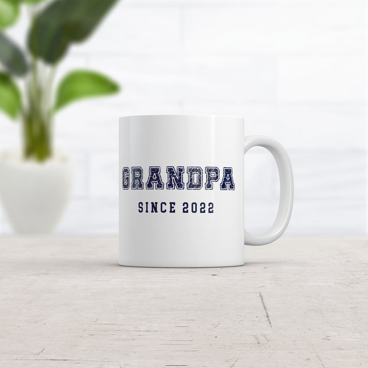 Grandpa Since 2022 Mug Funny New Grandfather Graphic Novelty Coffee Cup-11oz