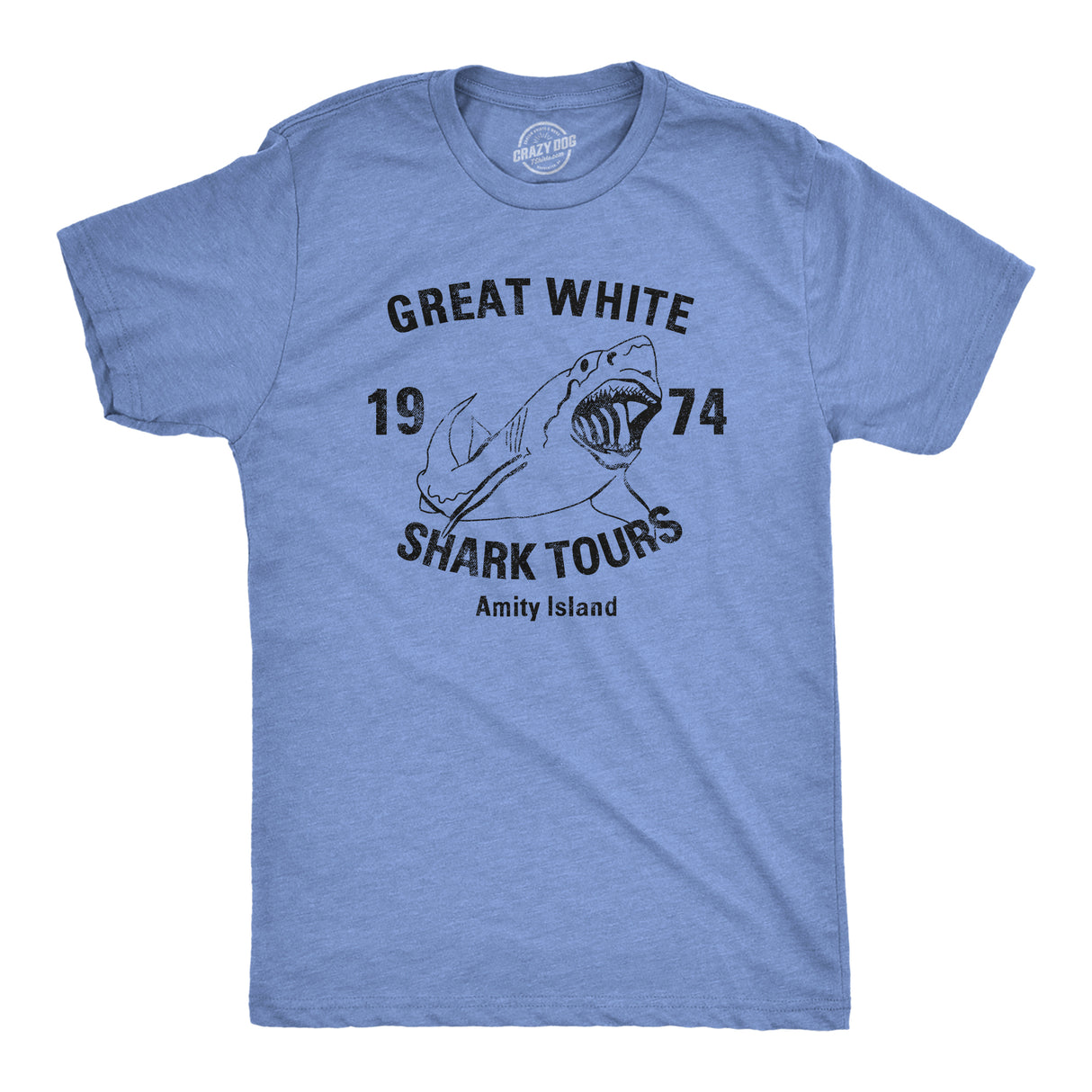 Great White Shark Tours Men's Tshirt