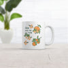 Grow With The Flow Mug Cute Flower Plant Orange Graphic Novelty Coffee Cup-11oz