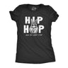 Womens Hip Hop and You Dont Stop T Shirt Funny Sarcatic Easter Bunny Novelty Tee for Guys
