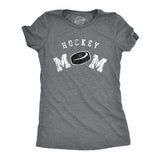 Womens Hockey Mom T Shirt Funny Cool Ice Hockey Lovers Mothers Day Gift Novelty Tee For Ladies