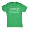 Mens How to Pick Up Elves T Shirt Funny Sarcastic Chirstmas Gift Hilarious Graphic Tee