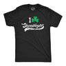 Mens I Clover Shenanigans T Shirt Funny Irish Clover St Saint Patricks Day Tee