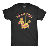 Mens Id Hit That T Shirt Funny Sarcastic Pinata Party Sex Joke Graphic Novelty Tee for Guys