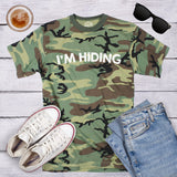 I'm Hiding Men's Tshirt