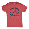 Mens Im Not Drunk Im American T Shirt Funny Sarcastic Fourth Of July Party Drinking Tee for Guys