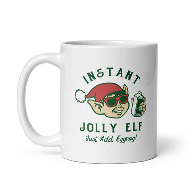 Instant Jolly Elf Mug Funny Xmas Drinking Party Elves Coffee Cup-11oz