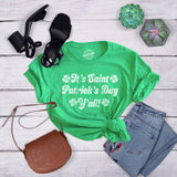Womens Its Saint Patricks Day Yall T shirt Funny St Patrick Parade Green Cute