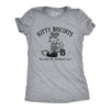 Womens Kitty Biscuits T Shirt Funny Cute Baking Kitten Tee For Ladies