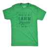 Mens This Is My Lawn Mowing Shirt Tee Funny Grass Cutting Groundskeeping Tshirt for Guys