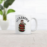 Lets Cuddle Mug Funny Sarcastic Snake Hug Graphic Novelty Coffee Cup-11oz