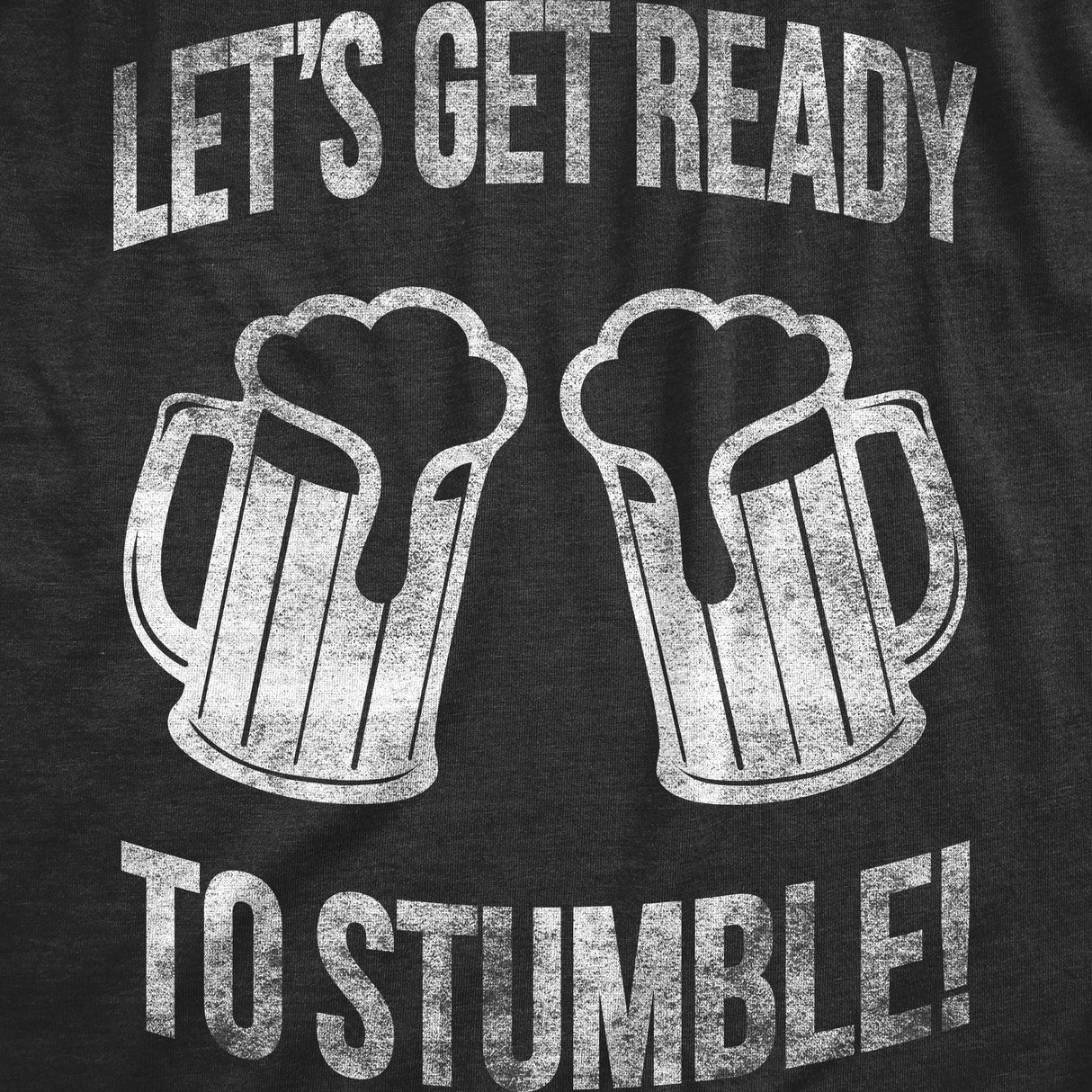 Womens Lets Get Ready To Stumble Funny St Saint Patricks Day T Shirt Drinking