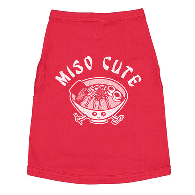 Miso Cute Dog Shirt Funny Saying Cute Graphic Hilarious Design Quote Novelty Tee