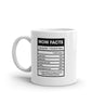 Mom Nutrition Facts Mug Funny Sarcastic Mother's Day Family Humor Novelty Coffee Cup-11oz