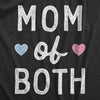 Womens Mama Squared Cubed Tshirts Funny Mom Of Two Three or Four Tees for Mothers Day