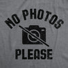 Dog Shirt No Photos Please Tshirt Funny Sarcastic Papparazzi Graphic Novelty Tee For Puppies