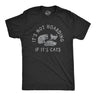 Mens Its Not Hoarding If Its Cats T Shirt Funny Purring Kitten Lovers Tee For Guys