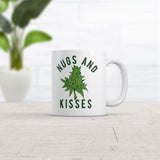 Nugs And Kisses Mug Funny 420 Pot Lovers Weed Graphic Novelty Coffee Cup-11oz