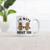 Im Nuts About You Mug Funny Peanut Couple Pun Graphic Novelty Coffee Cup-11oz