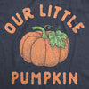 Our Little Pumpkin Maternity T Shirt Cute Pregancy Announcement Baby Shower Graphic Tee