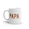 Papa Coffee Mug Funny Cool Father's Day Coffee Bean Roast Novelty Cup-11oz