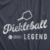 Womens Pickleball Legend T Shirt Funny Sarcastic Pickle Ball Lovers Paddle Tee For Ladies