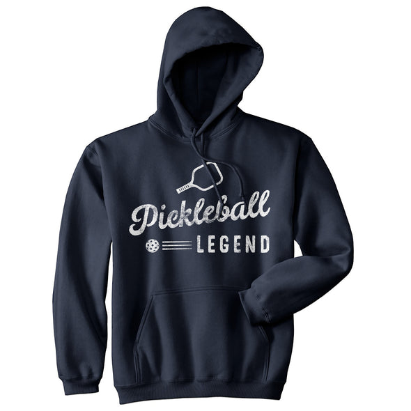Pickleball Legend Unisex Hoodie Funny Pickle Ball Super Star Hooded Sweatshirt