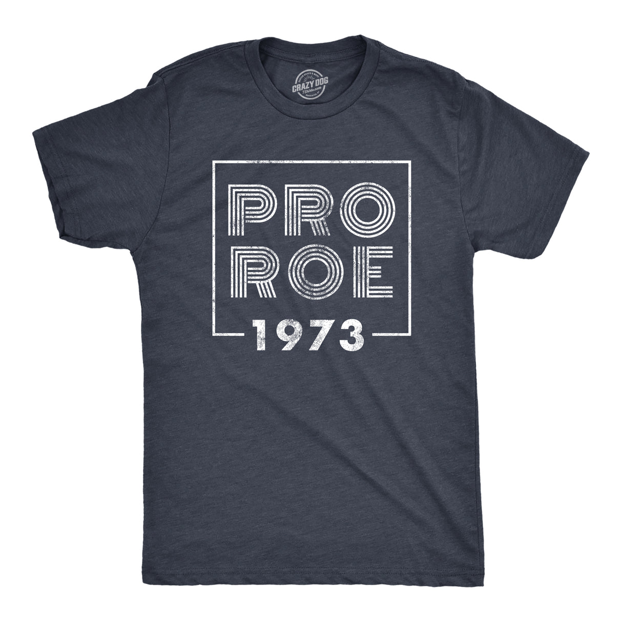 Mens Pro Roe 1973 T Shirt Roe V Wade Womens Rights Protest Tee for Guys